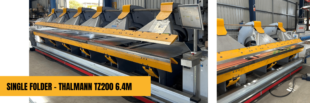 Thalmann TZ200 6.4m single folder preowned